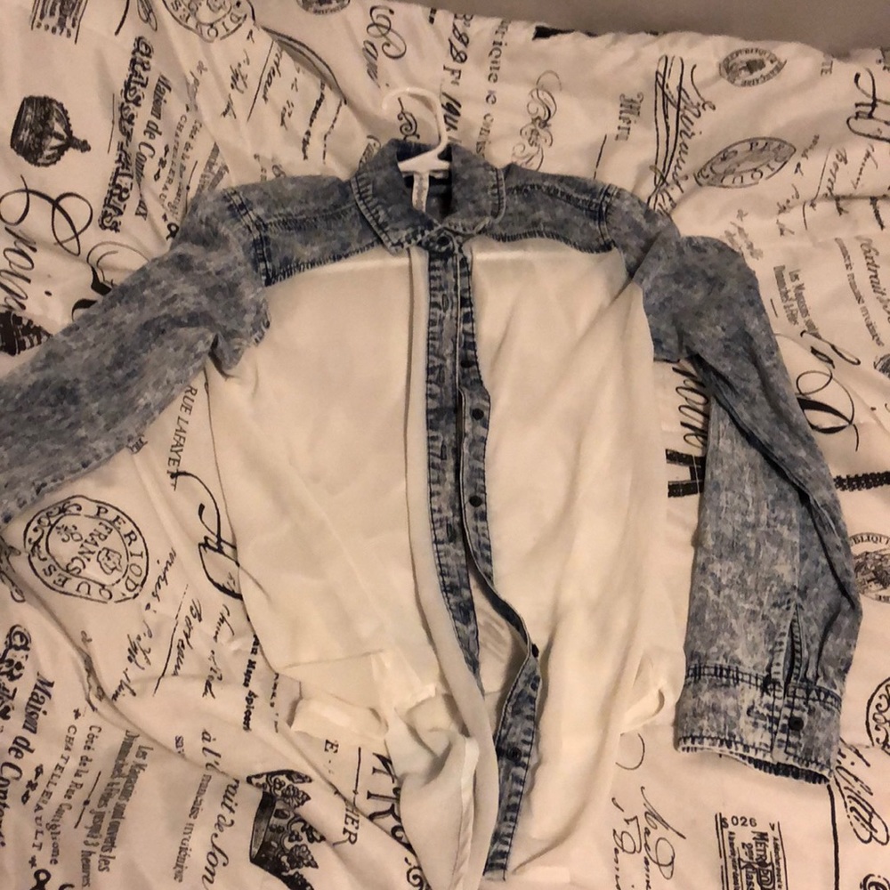 Aeropostale jean jacket too